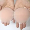 S3ebd9bb91594434abffde0ec856940d2U-1.webp Round Shape Reusable Silicone Nipple Covers Invisible Seamless Breast Petals No Show Full Coverage Nip Pasties Sticky Bra