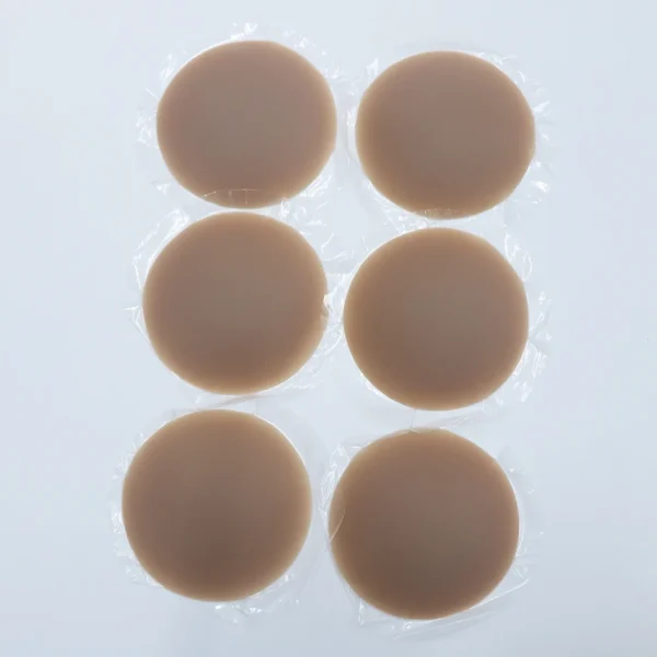 S55e1c05bfcdc460d8832c5b8338737b8V-1.webp Round Shape Reusable Silicone Nipple Covers Invisible Seamless Breast Petals No Show Full Coverage Nip Pasties Sticky Bra