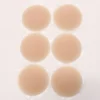 S59418690dc3a432192af6e6d4584407fv-1.webp Round Shape Reusable Silicone Nipple Covers Invisible Seamless Breast Petals No Show Full Coverage Nip Pasties Sticky Bra