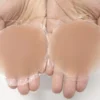 S7c03aff89e75414db59d7a5b41036b4da-1.webp Round Shape Reusable Silicone Nipple Covers Invisible Seamless Breast Petals No Show Full Coverage Nip Pasties Sticky Bra