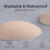 S8f8a379ac7df4a1eb8730162edc1f9af7-1.webp Round Shape Reusable Silicone Nipple Covers Invisible Seamless Breast Petals No Show Full Coverage Nip Pasties Sticky Bra