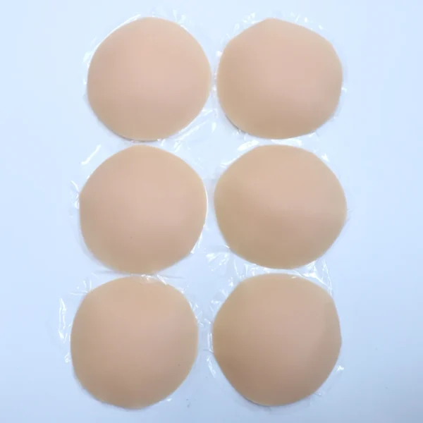 Sa7a6f2edb0824634a3e4a58bf5f0d0bav-1.webp Round Shape Reusable Silicone Nipple Covers Invisible Seamless Breast Petals No Show Full Coverage Nip Pasties Sticky Bra