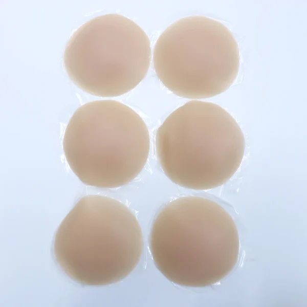 Sbb645c3be88b4683a1db373af90014c2g-1.webp Round Shape Reusable Silicone Nipple Covers Invisible Seamless Breast Petals No Show Full Coverage Nip Pasties Sticky Bra